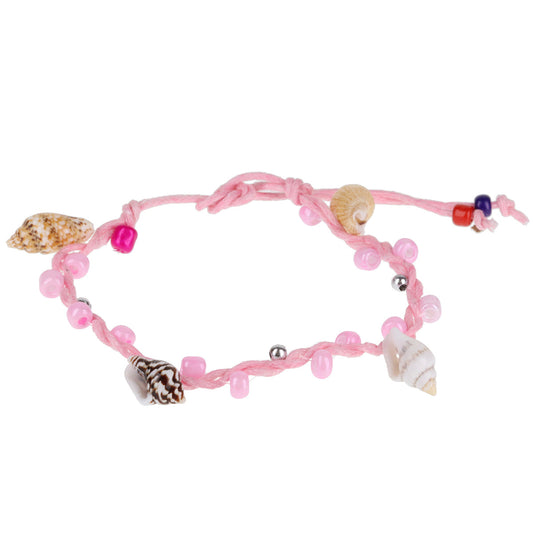 Seashell Beach Bracelet - Baby/Pink Small Shells
