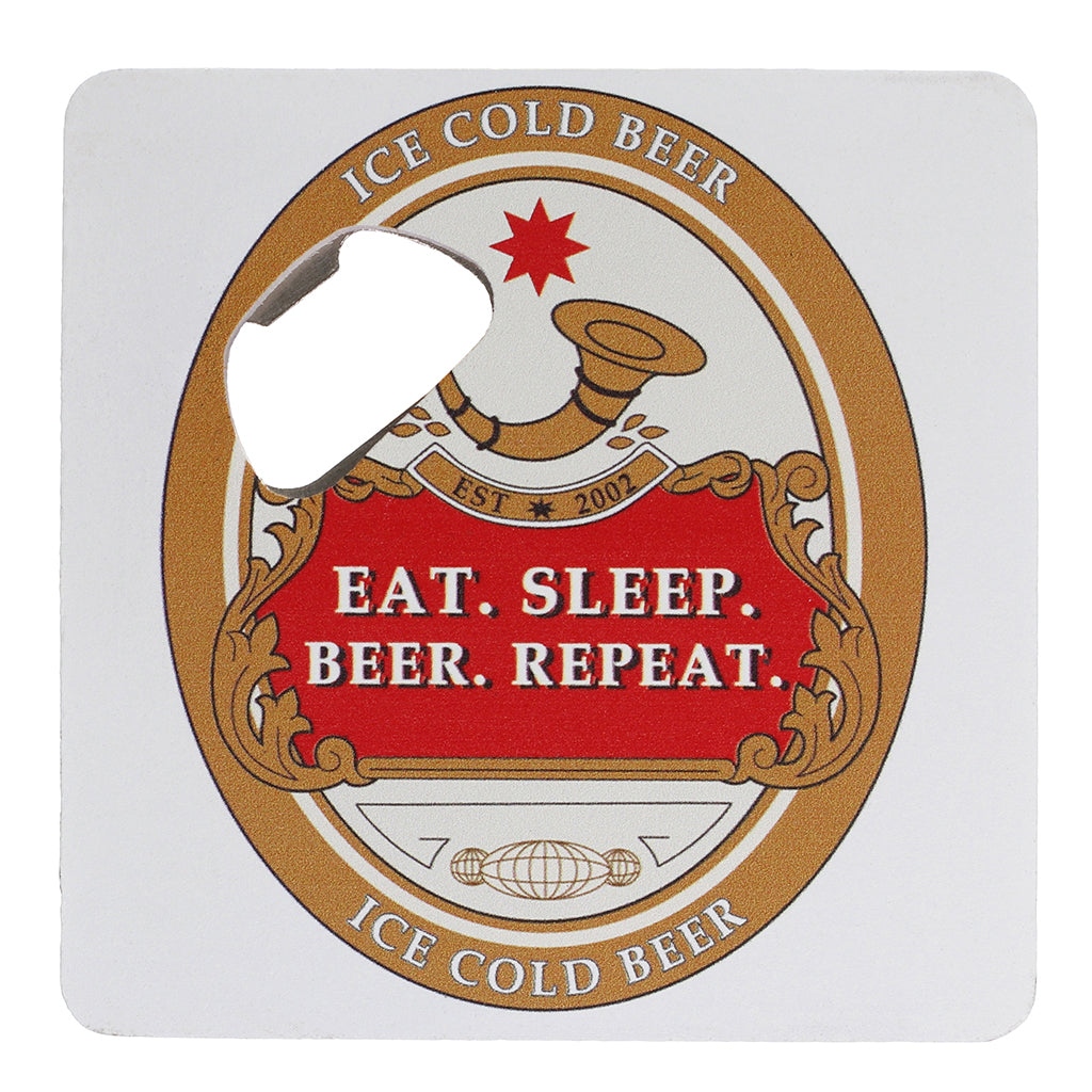 Bottle Buddy - Eat. Sleep. Beer. Repeat.