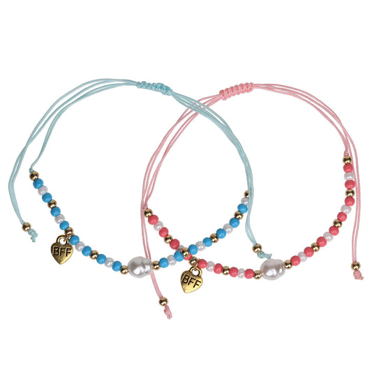 BFB11 - Best Friend Bracelets | Pearls
