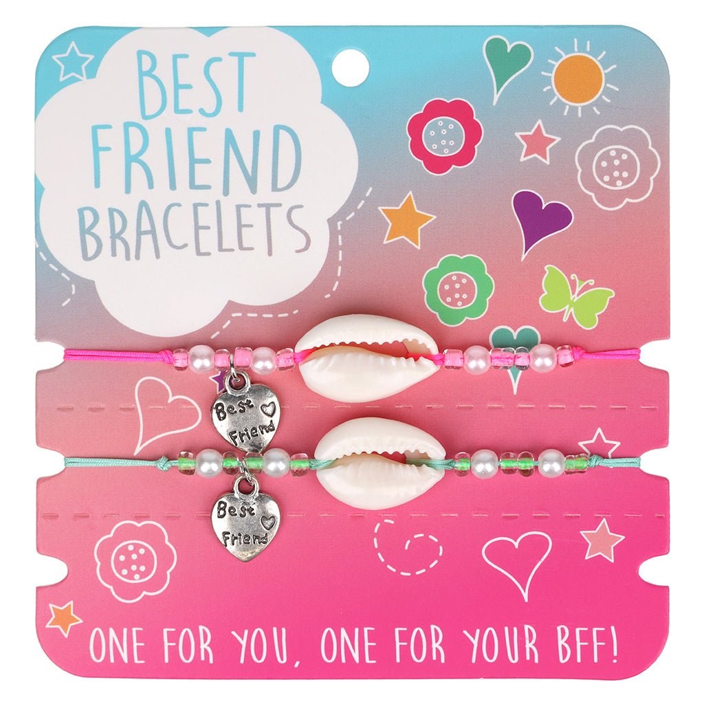 Best Friend Bracelets - Shells And Pearls