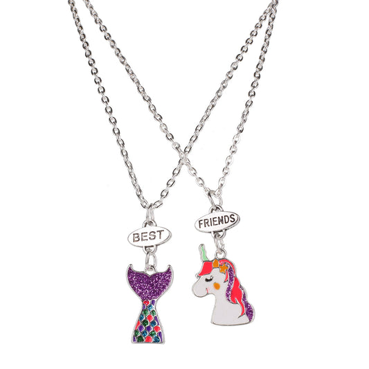 BFN01 - Best Friends Necklace | Mermaid / Unicorn