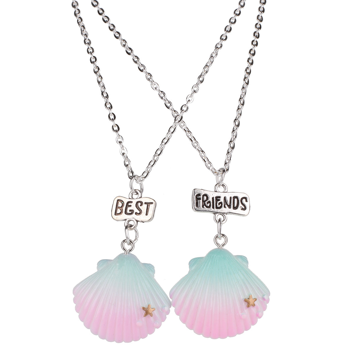 Best Friends Necklace - Seashells
