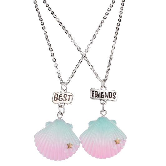 BFN02 - Best Friends Necklace | Seashells