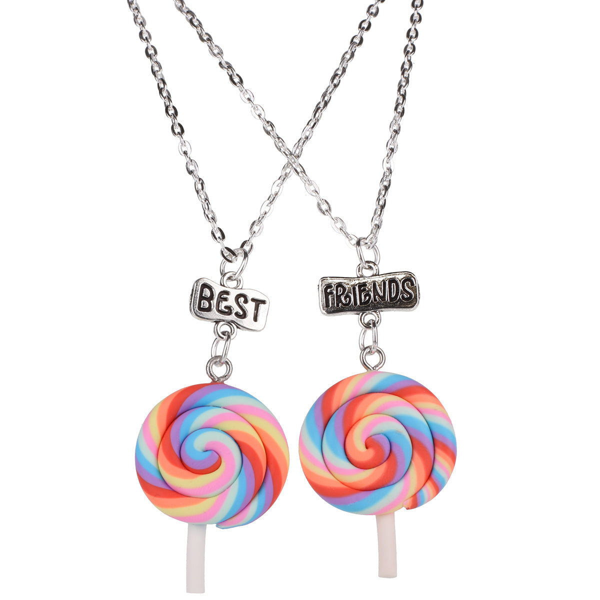 Best Friends Necklace - Lollipops