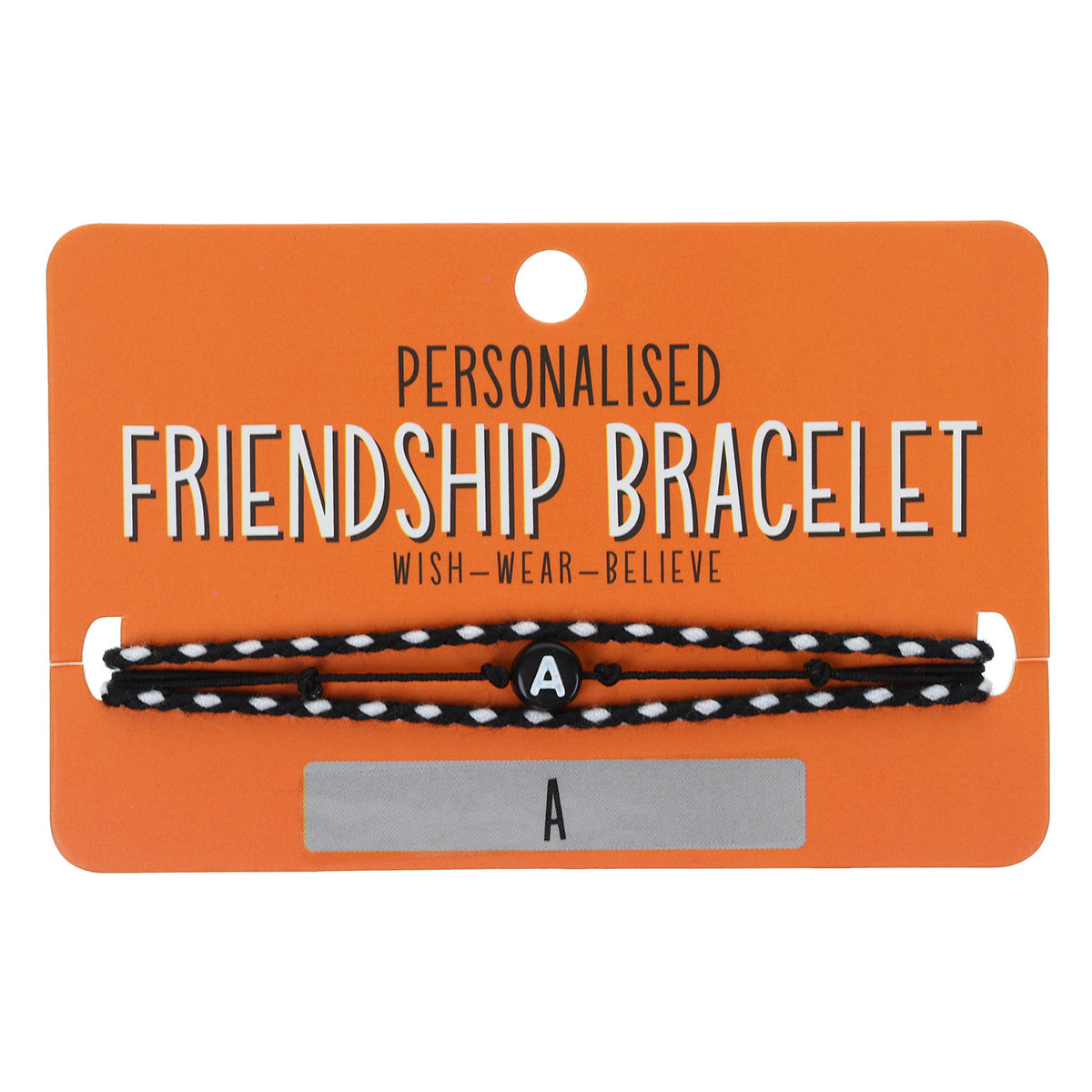 Boys Personalised Bracelet - A
