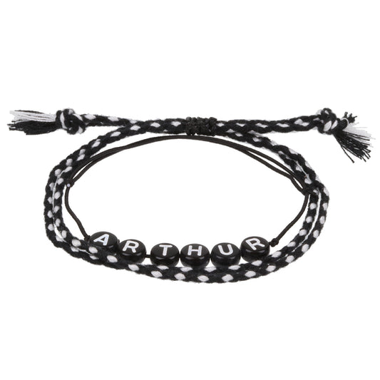 BP016 - Boys Personalised Bracelet - Arthur