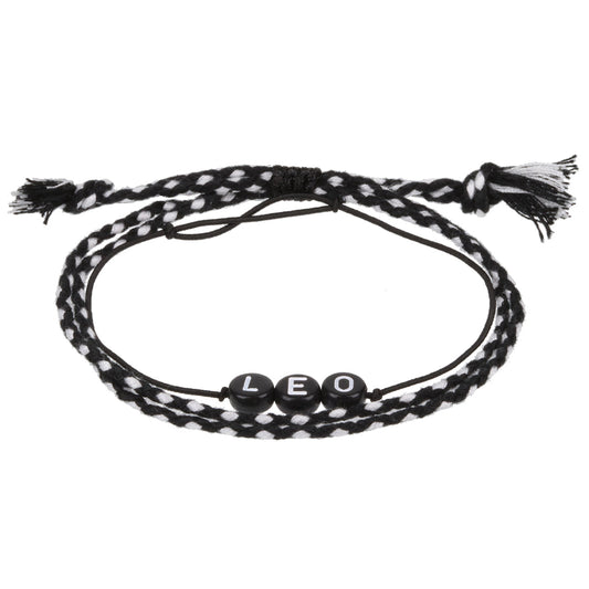 BP064 - Boys Personalised Bracelet - Leo