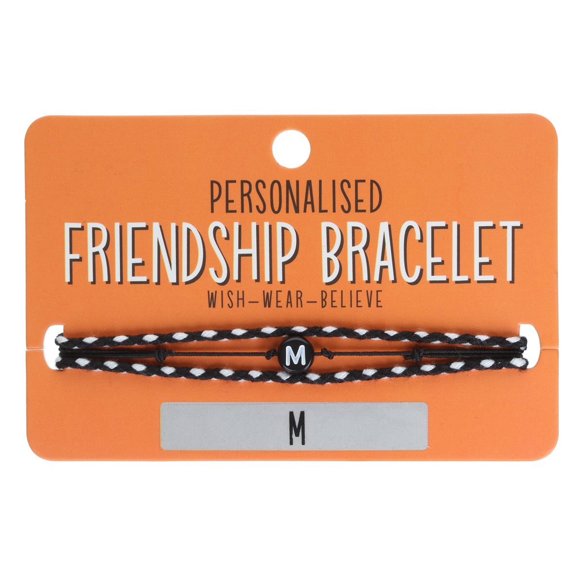 Boys Personalised Bracelet - M