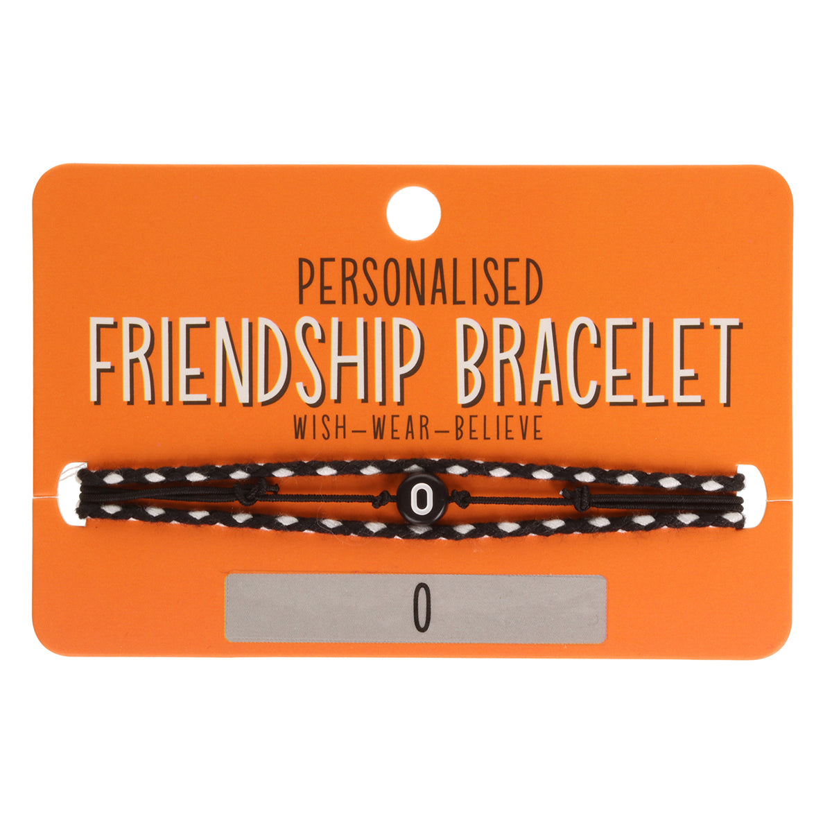Boys Personalised Bracelet - O