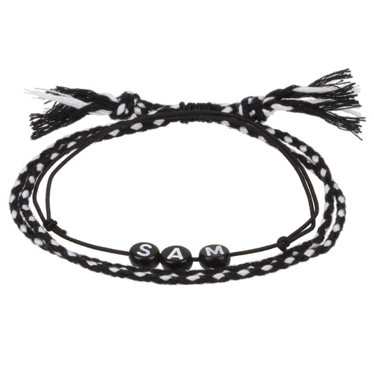 BP092 - Boys Personalised Bracelet - Sam