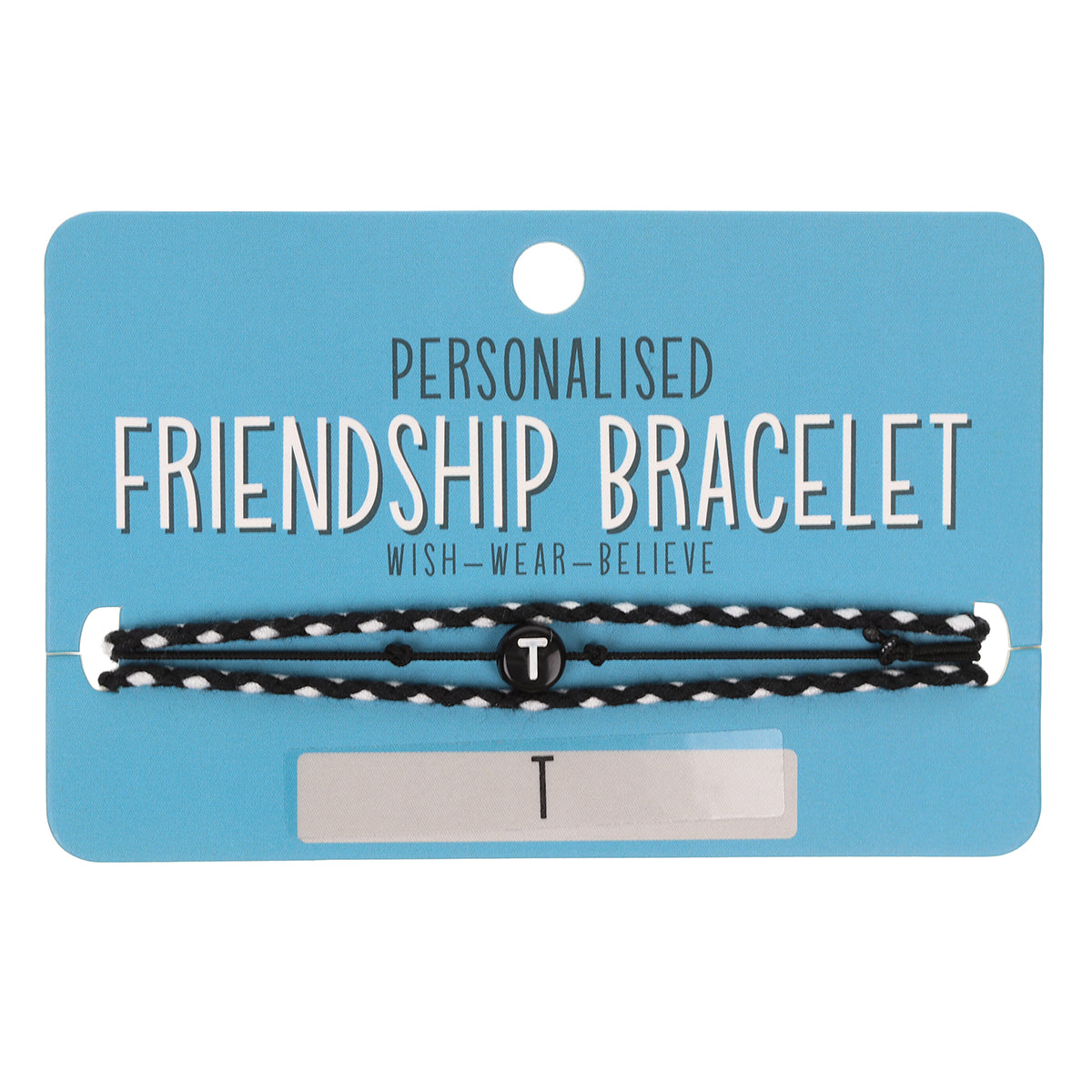 Boys Personalised Bracelet - T