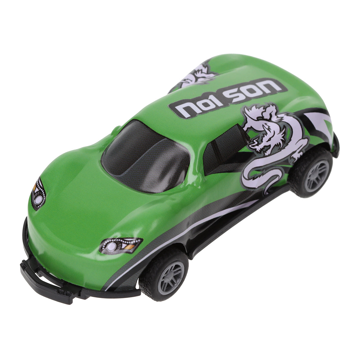 CA006 - Green Personalised Stunt Car - No 1 Son