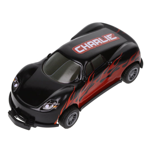 CA032 - Black Personalised Stunt Car - Charlie