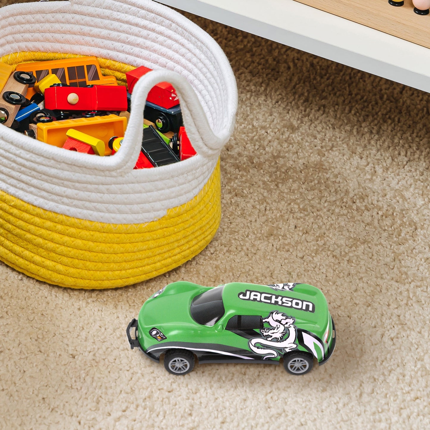 CA070 - Green Personalised Stunt Car - Jackson