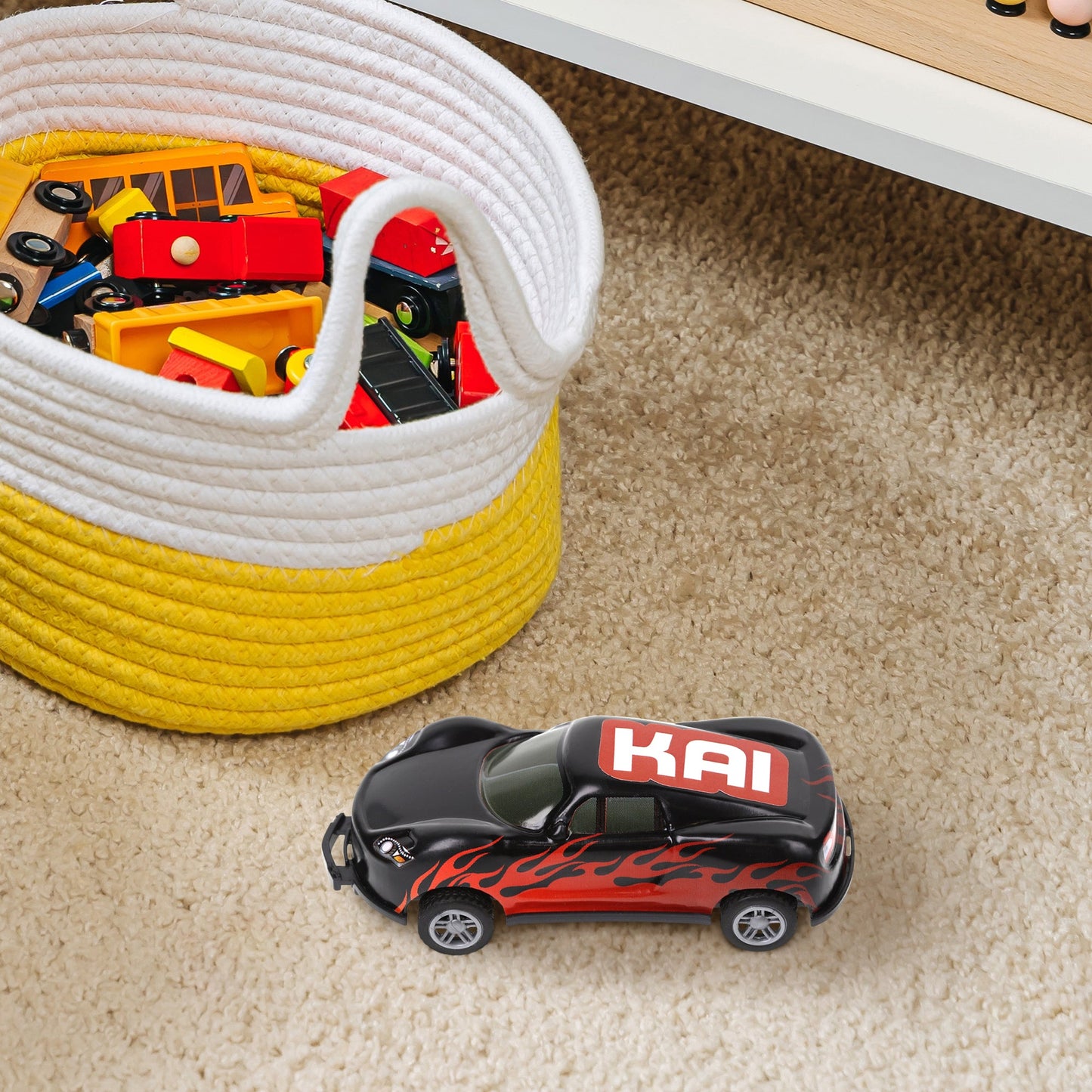 CA084 - Black Personalised Stunt Car - Kai