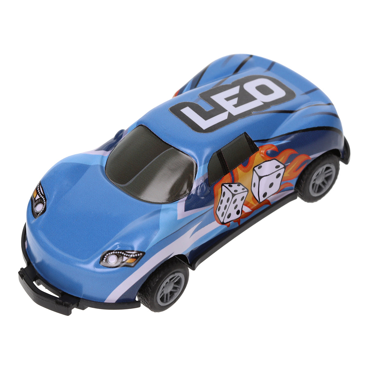 Blue Personalised Stunt Car - Leo