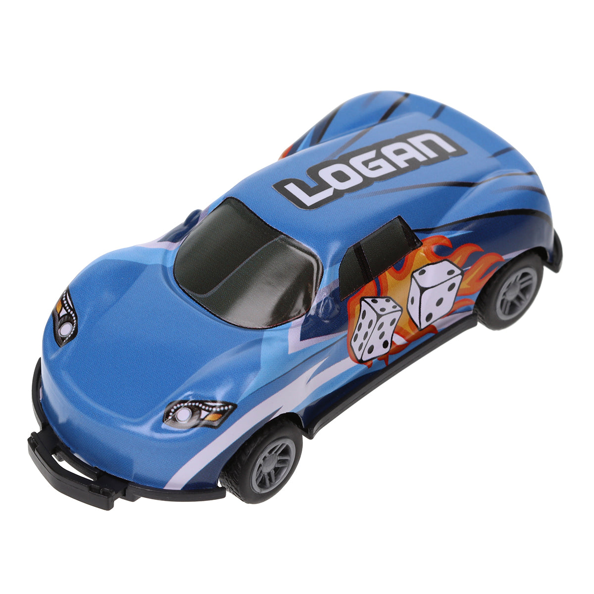 Blue Personalised Stunt Car - Logan