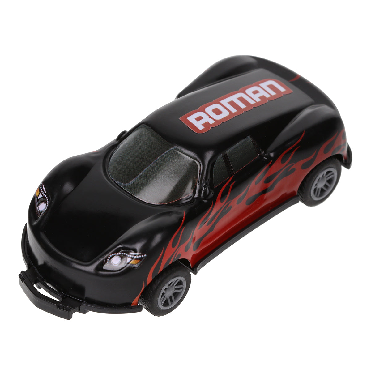 Black Personalised Stunt Car - Roman