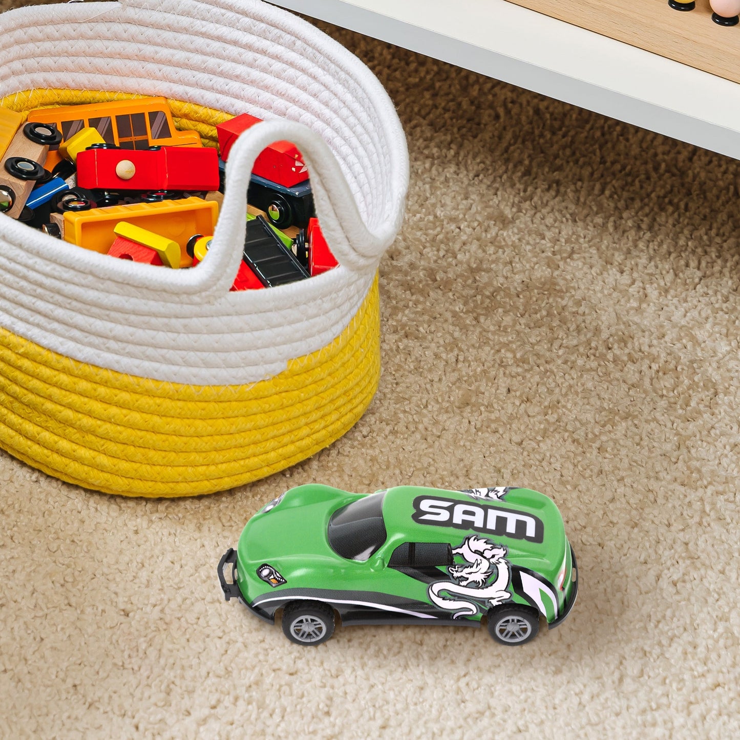 Green Personalised Stunt Car - Sam