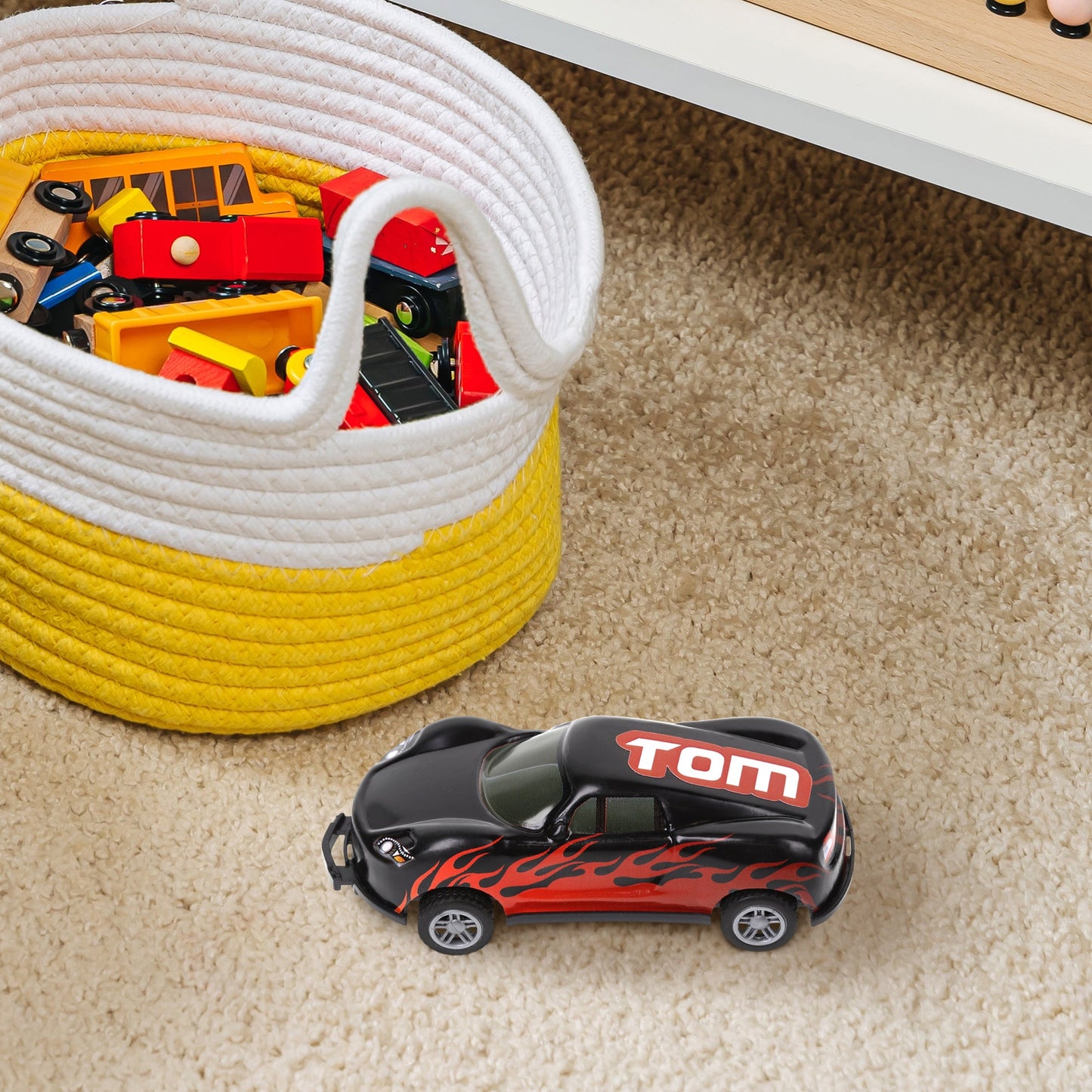 Black Personalised Stunt Car - Tom
