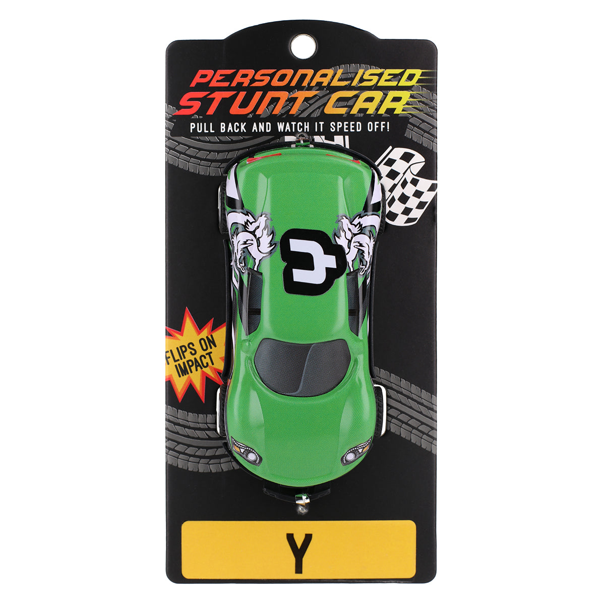 Green Personalised Stunt Car - Y