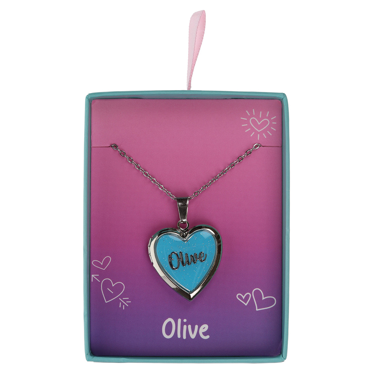 Glow Up Locket - Olive