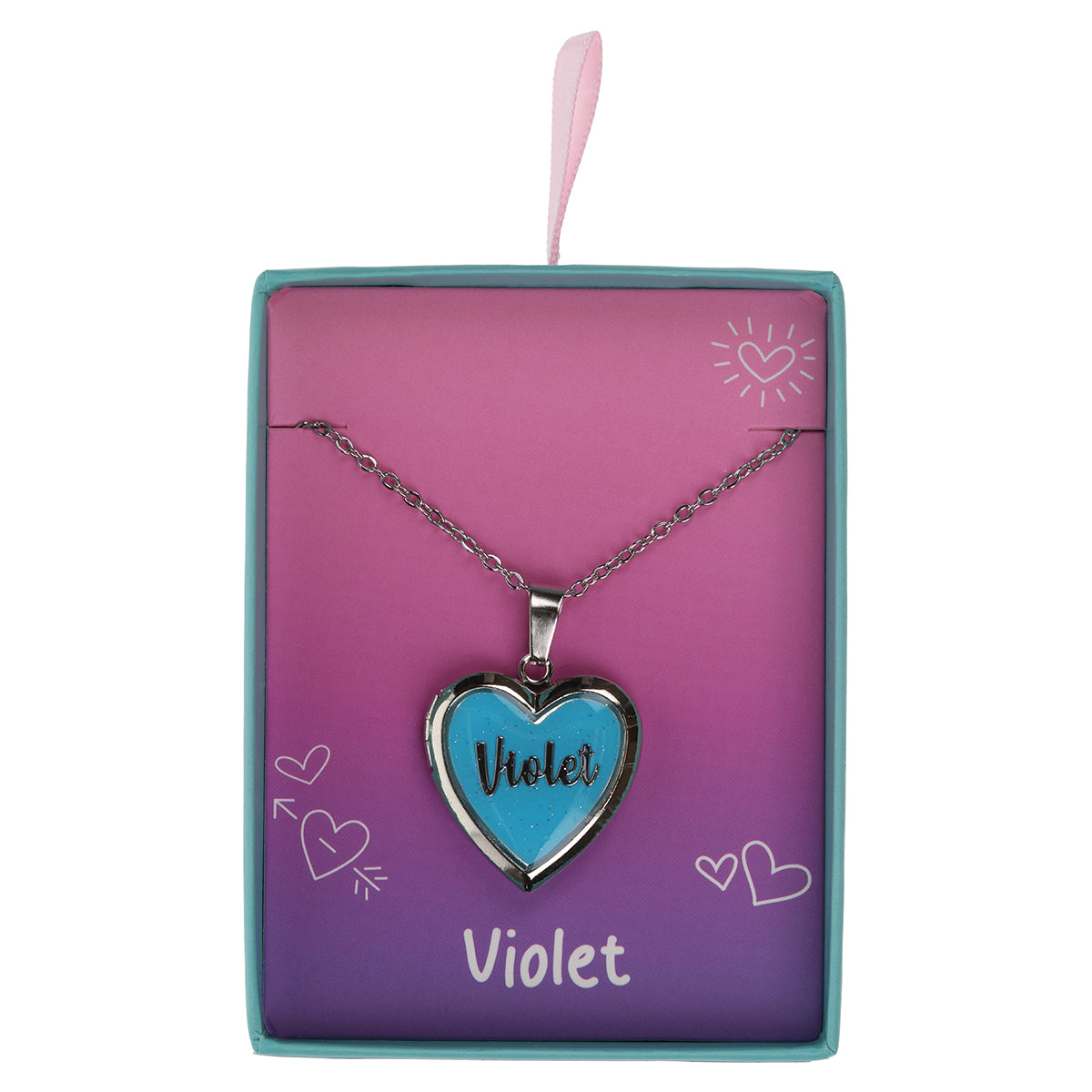 Glow Up Locket - Violet
