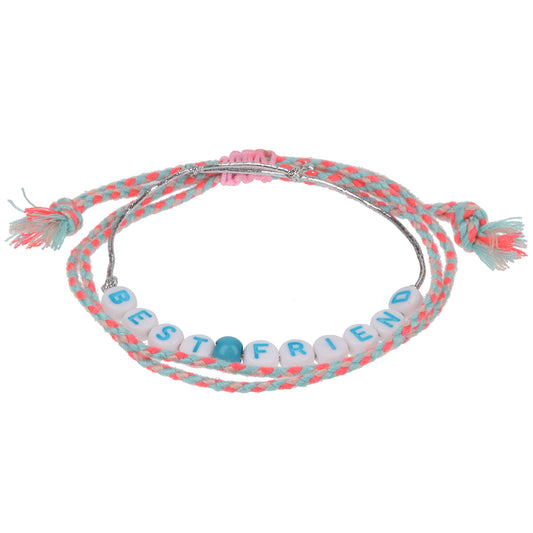 GP005 - Girls Personalised Bracelet - Best Friend