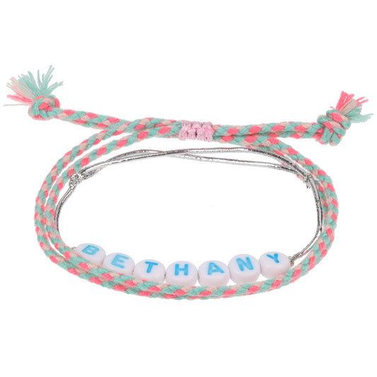 GP019 - Girls Personalised Bracelet - Bethany