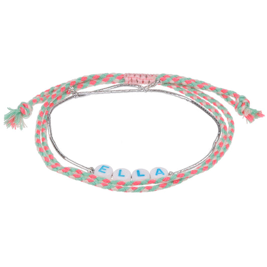 GP028 - Girls Personalised Bracelet - Ella