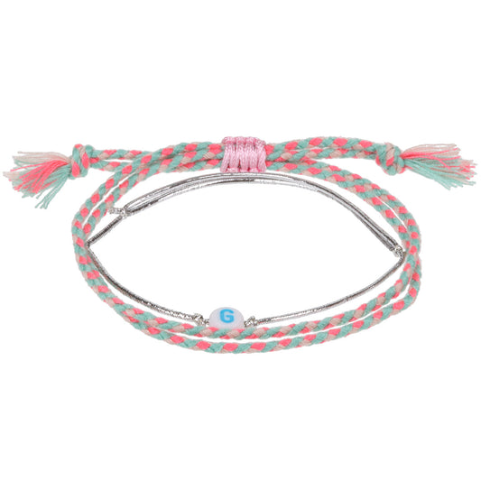 GP042 - Girls Personalised Bracelet - G