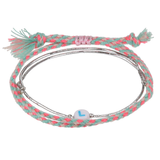 GP063 - Girls Personalised Bracelet - L