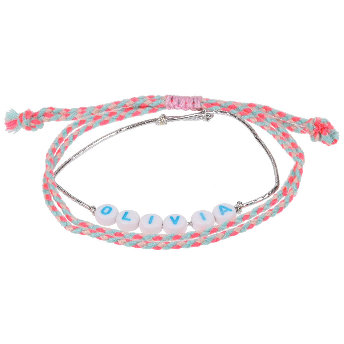 Girls Personalised Bracelet - Olivia