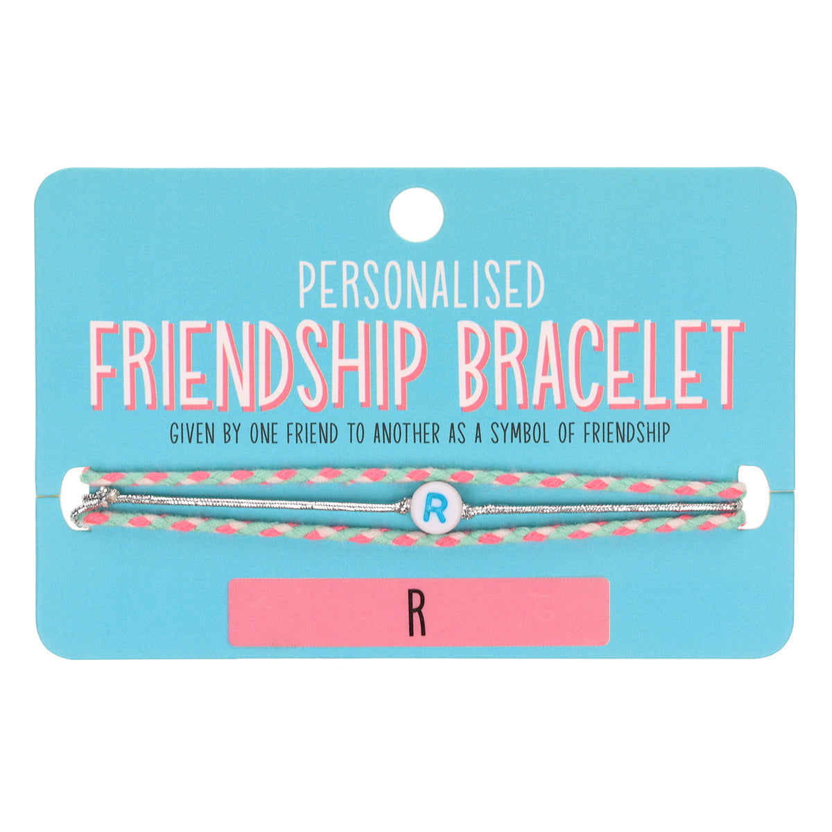Girls Personalised Bracelet - R