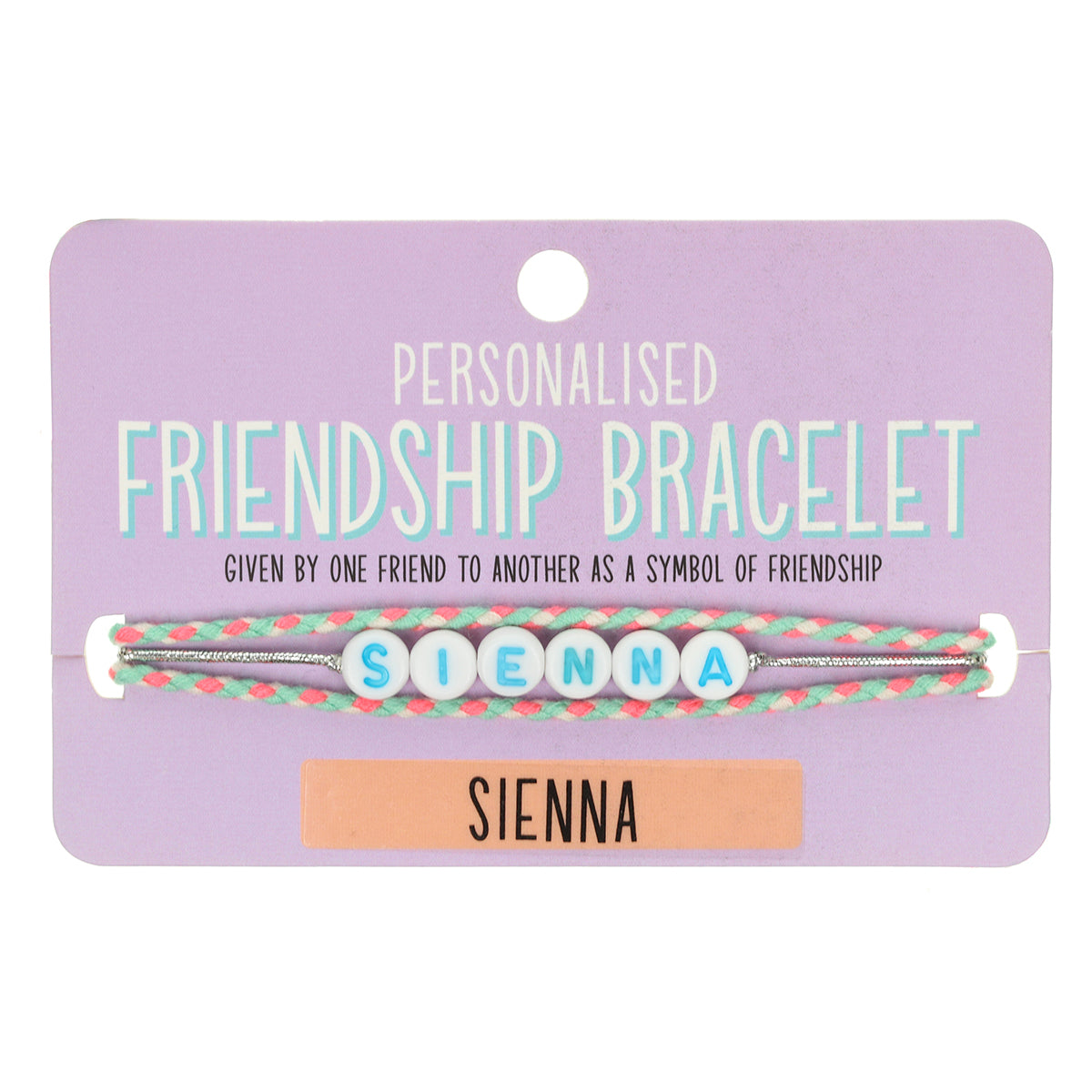 Girls Personalised Bracelet - Sienna