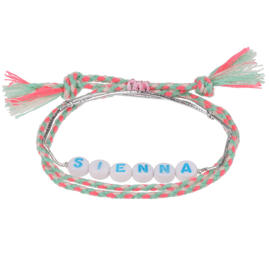 GP096 - Girls Personalised Bracelet - Sienna