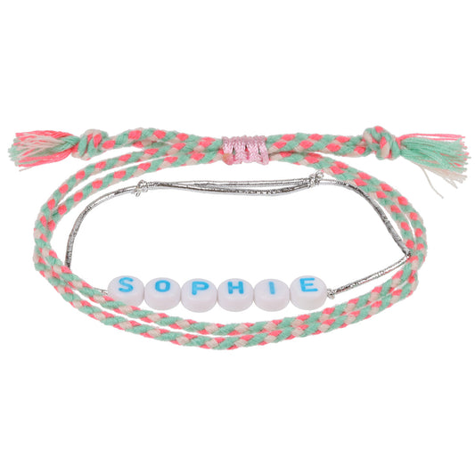 GP100 - Girls Personalised Bracelet - Sophie
