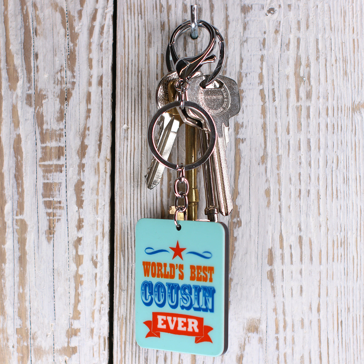 Keyring "Best Cousin"