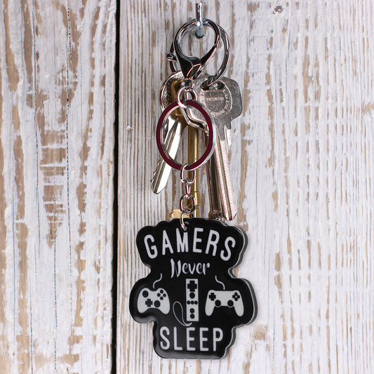 IS51 - Keyring "Games Never Sleep"