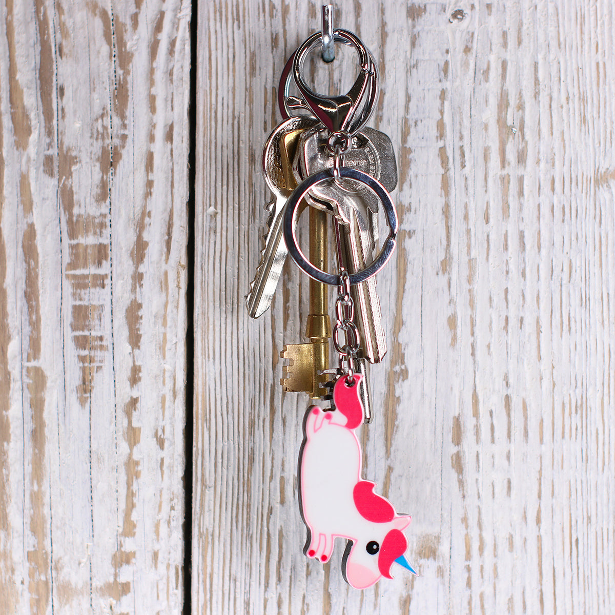 Keyring "Jumping Unicorn"