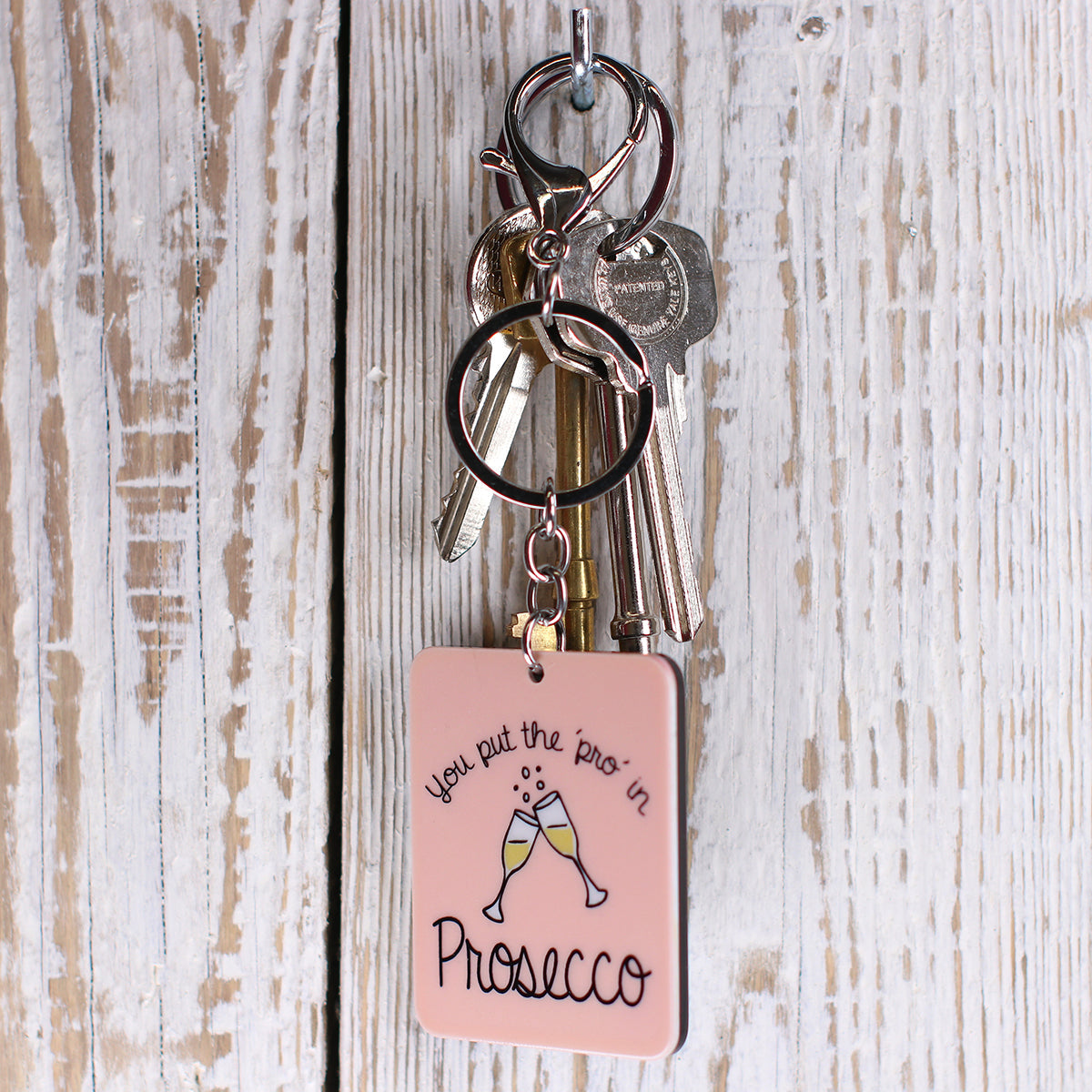 IS76 - Keyring "Pro In Prosecco"