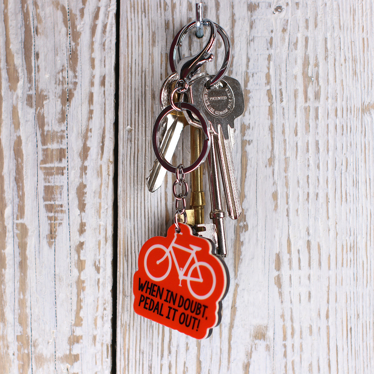 IS107 - Keyring "Pedal It Out"