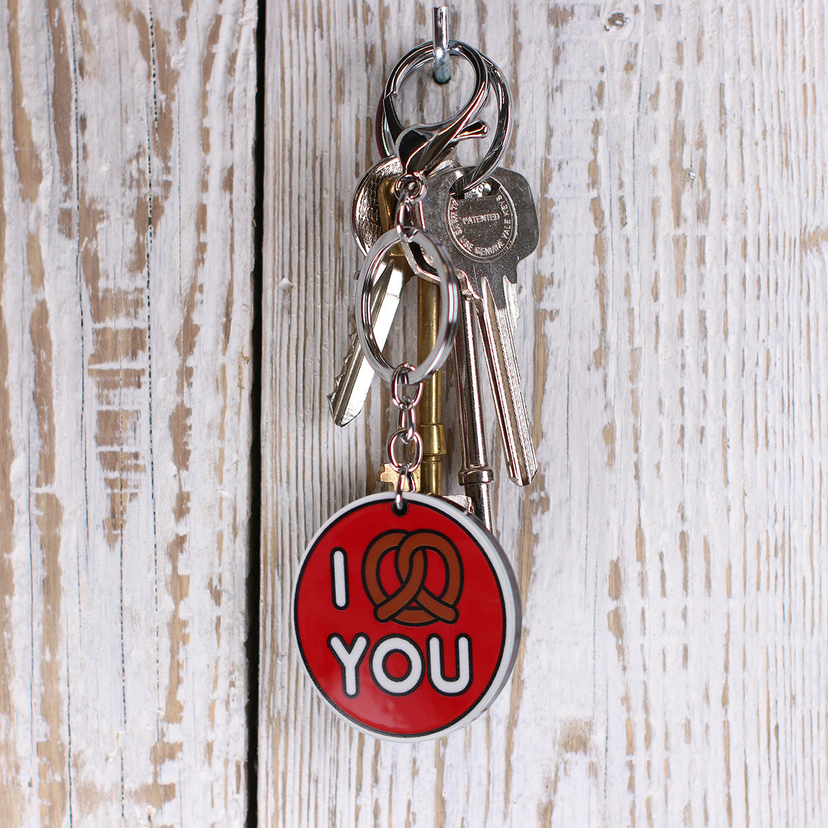 IS114 - Keyring "I Pretzel you"