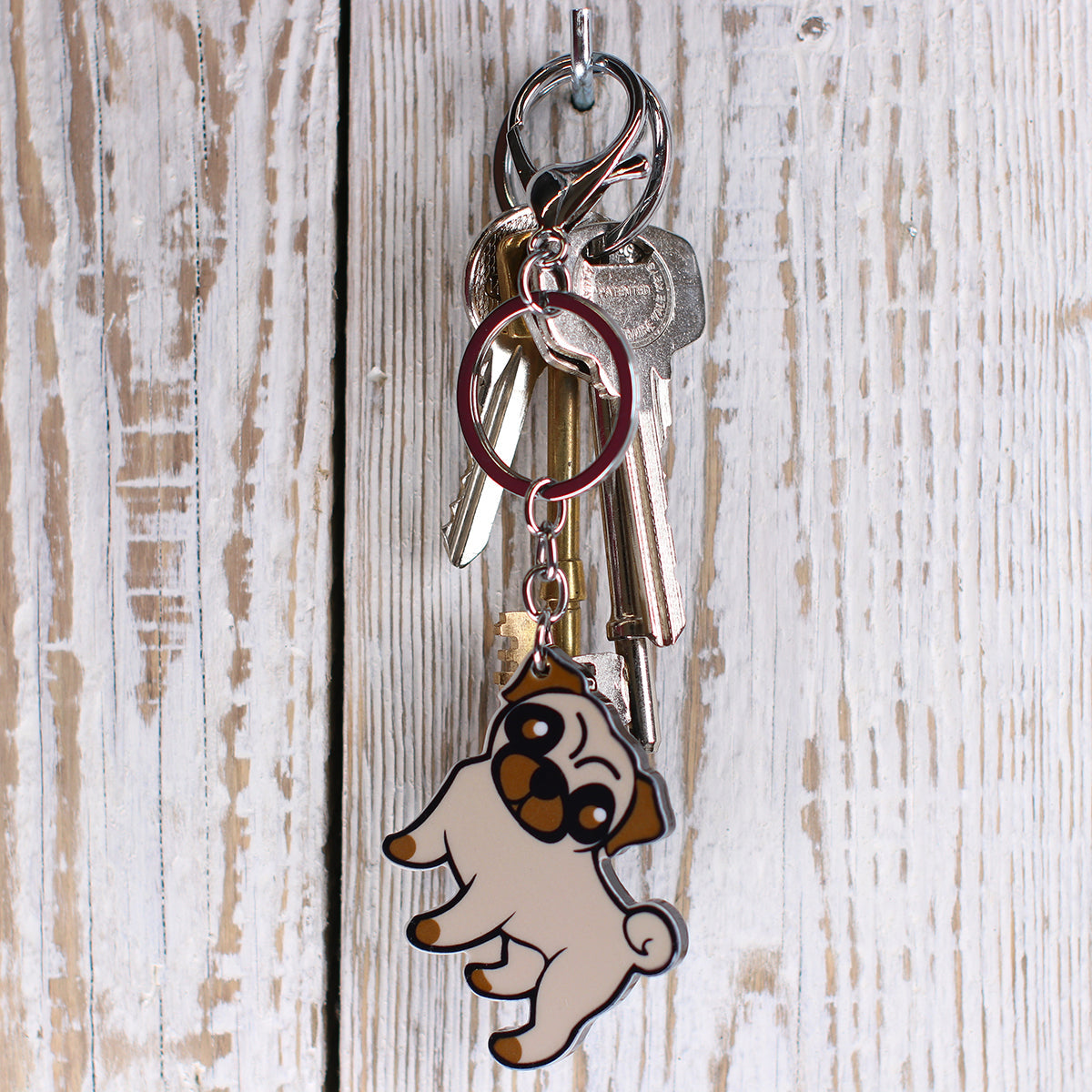 Keyring "Pug"