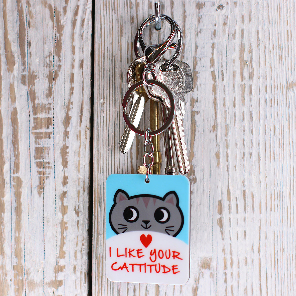 Keyring "Like Cattitude"
