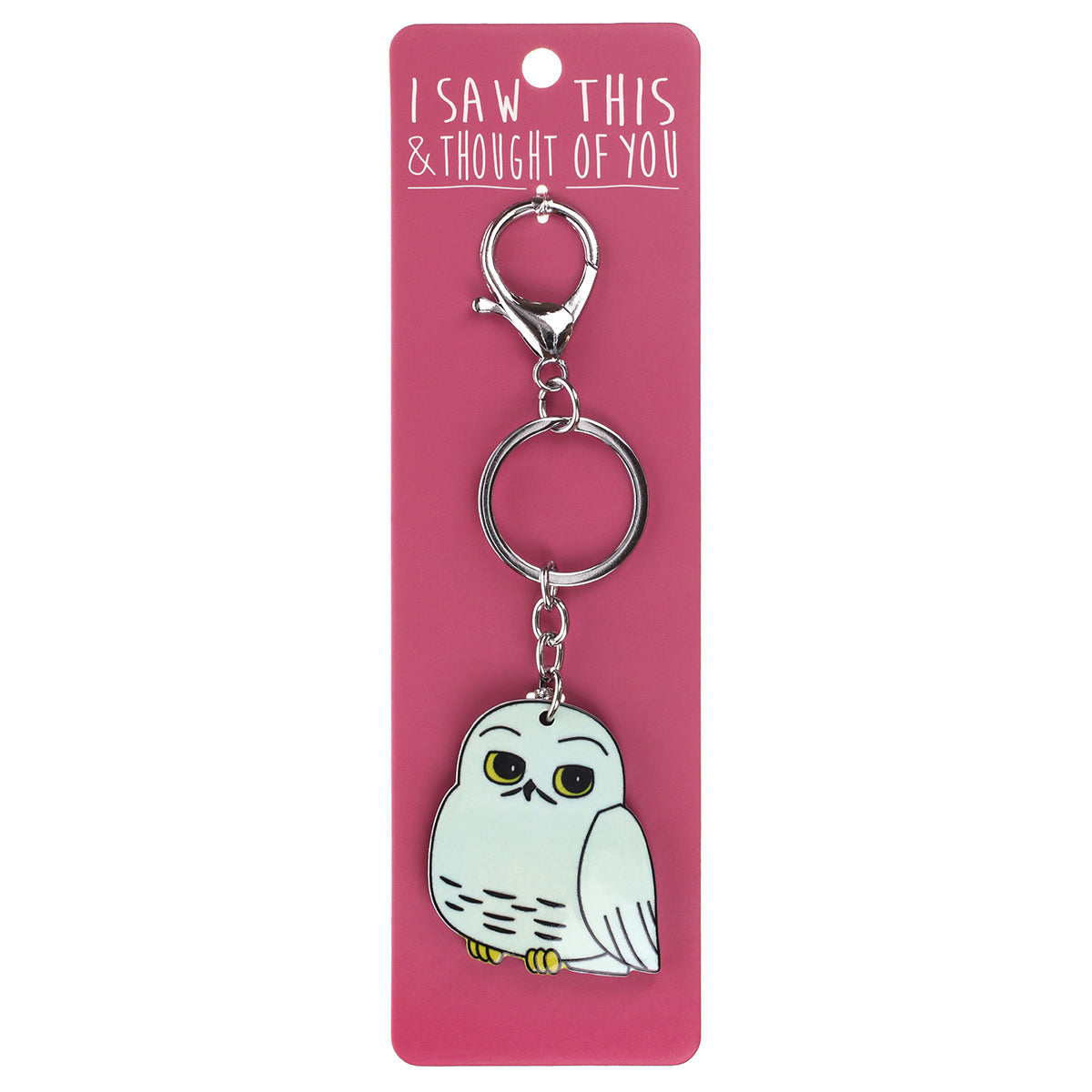A KEYRING SAYING 'OWL'