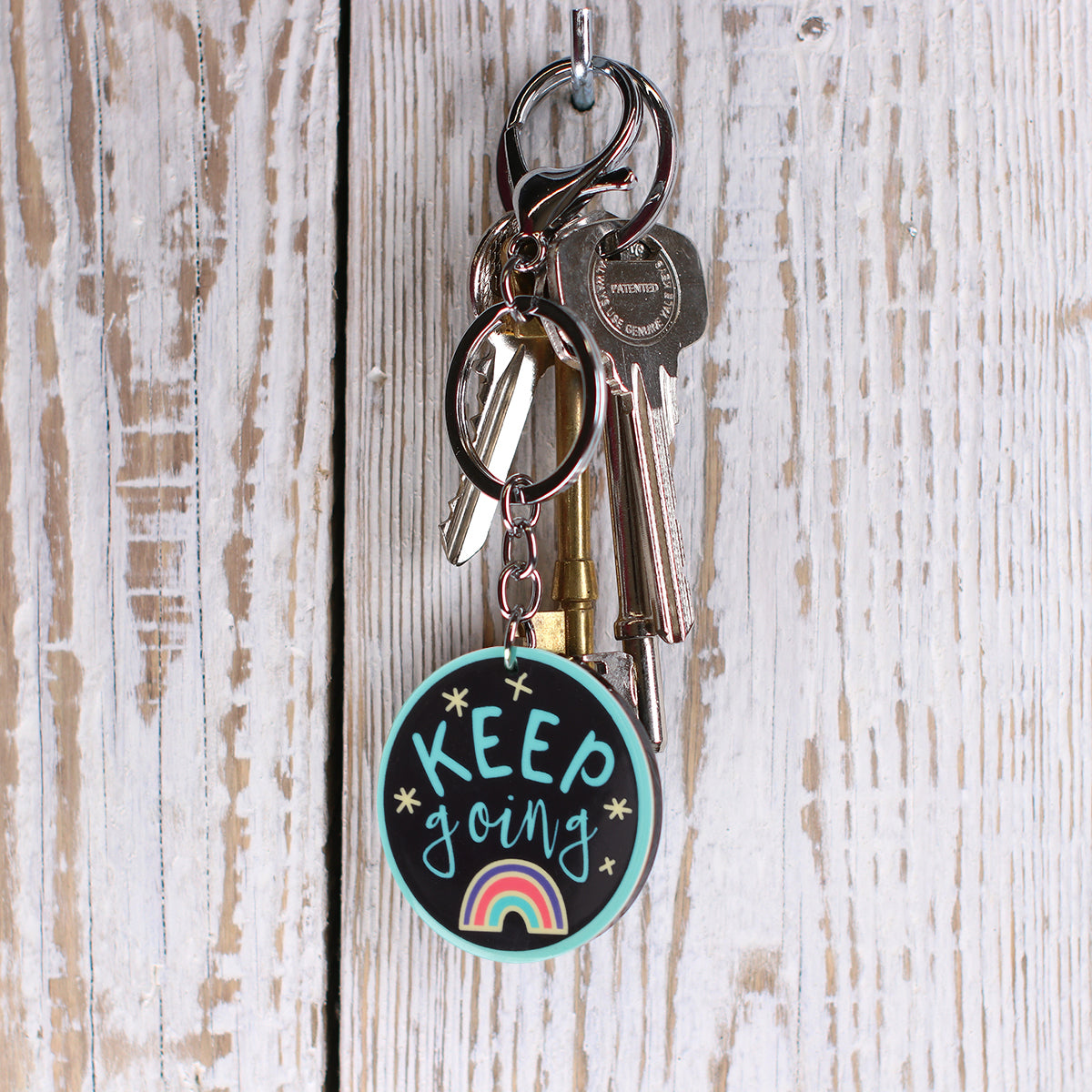 Keyring "Keep Going"