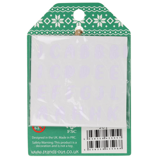 JU001 - Wooden Christmas Jumper Decoration-Make Your Own