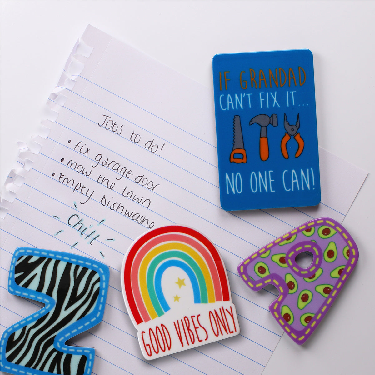 MA010 - Fridge Magnet "If Grandad Can’t Fix It"