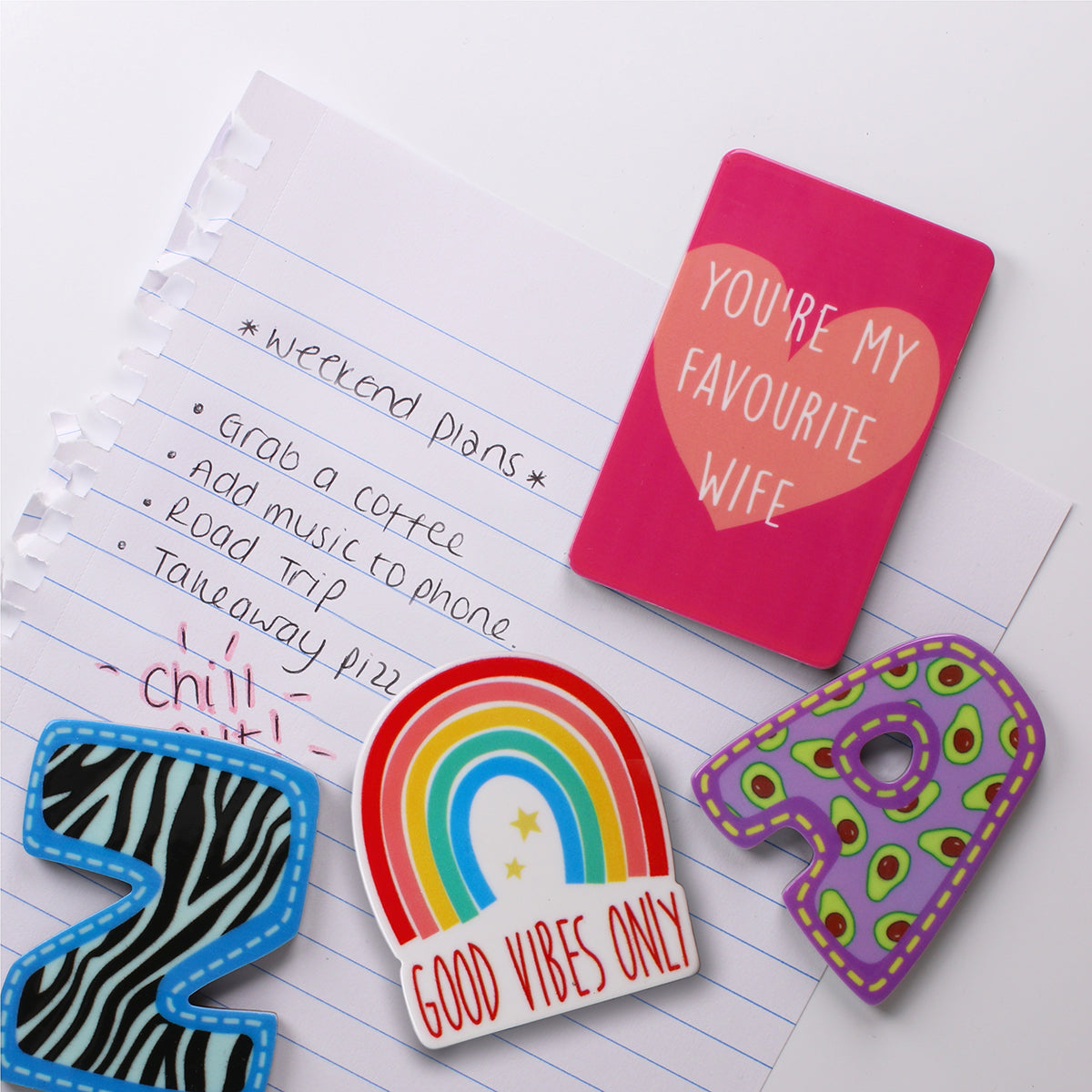 MA017 - Fridge Magnet "Favourite Wife"